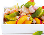 Shrimp, Lime and Nectarine Salad
