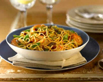 Shrimp with Herb Pasta