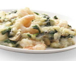 Shrimp and Spinach Risotto