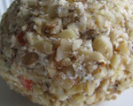 Simple Olive and Walnut Cheeseball