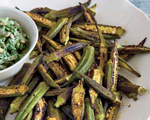 Skillet-Roasted Spiced Okra