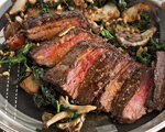 Skirt Steak with Paprika Butter