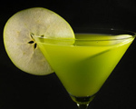Sour Apple Vodka Martini