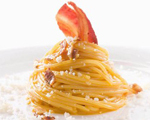Spaghetti with Carbonara Sauce