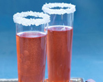 Sparkling Ginger Daisy Cocktail