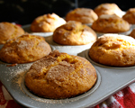 Spiced Ginger and Pumpkin Muffins