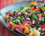 Spicy Summer Black Bean Salad