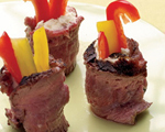 Steak and Boursin Wrapps