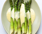 Steamed Asparagus with Tarragon Tofu Sauce