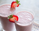 Strawberry Almond Butter Smoothie