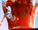 Strawberry-Basil Lemonade Punch