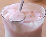 Strawberry Ice Cream Float
