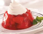 Strawberry Rhubarb Salad Mold