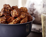 Sweet and Spicy Sesame Walnuts