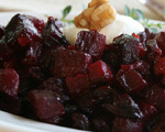 Sweet Beets with Walnuts and Chevre