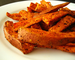 Garlic Sweet Potato Fries