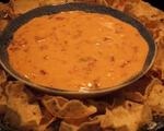 Beef and Sausage Cheesy Dip