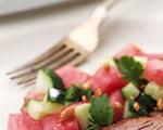 Tangy Watermelon Salad 