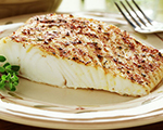 Thyme and Sesame Halibut