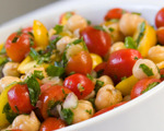 Tomato and Chickpea Salad
