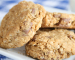 Triple Peanut Butter Oatmeal Cookies