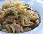 Spicy Apricot Chicken and Pasta