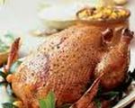 Turkey Breast with Garlic Roasted Potatoes