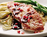 Turkey with Pomegranate and Fennel 