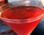 Vodka and Sour Apple Cocktail