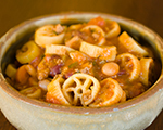Wagon Wheel Pasta and Chili Dinner