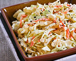 Warm Apple and Cabbage Coleslaw