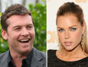 It's on: Sophie Monk and Sam Worthington