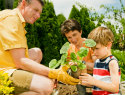 Family gardening fun