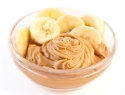 Healthy dessert: Nutty banana "ice cream"