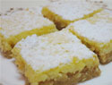 Tasty lemon squares
