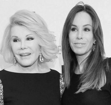 Joan Rivers and Melissa Rivers