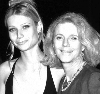 Blythe Danner and Gwyneth Paltrow