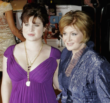 Sharon Osborne and Kelly Osborne