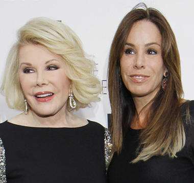 Joan Rivers and Melissa Rivers