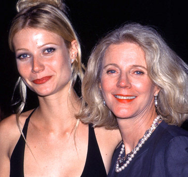 Blythe Danner and Gwyneth Paltrow
