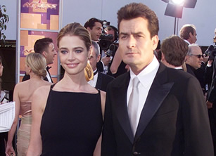 9. Charlie Sheen and Denise Richards