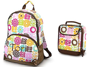 Fun flower backpack