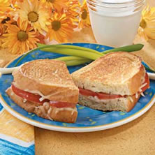 Grown-up grilled cheese