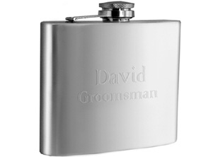 Engraved Flask