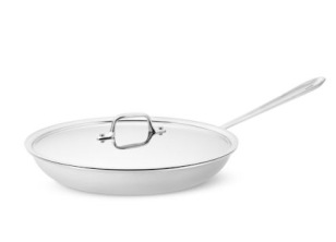 All-Clad Stainless-Steel Nonstick Covered Fry Pan