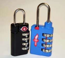 TSA-Approved Luggage Locks