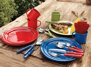 Unbreakable plates and cups