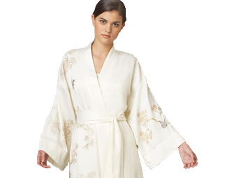 Long Embroidered Gown 