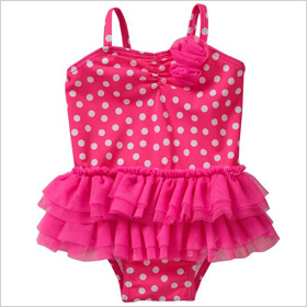 6 Adorable swimsuits for baby girls