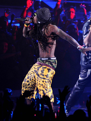 Lil' Wayne at the 2012 MTV VMAs